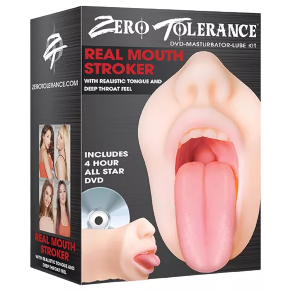 Zero Tolerance - realistisk mundsex-legetøj (naturfarvet)