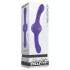 Evolved - dobbelt vibrator med vibration og rotation - genopladelig lilla