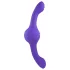 Evolved - dobbelt vibrator med vibration og rotation - genopladelig lilla