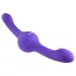 Evolved - dobbelt vibrator med vibration og rotation - genopladelig lilla