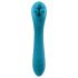 Evolved Heads or Tails - Genopladelig dobbeltsidet vibrator (blå)