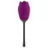 Playboy - klitorisvibrator med tunge - genopladelig vandtæt - lilla
