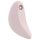 Playboy Palm - genopladelig og vandtæt 2i1 klitorisvibrator (pink)