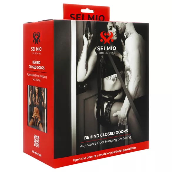 Sei Mio - dørmonteret sexgynge - sort