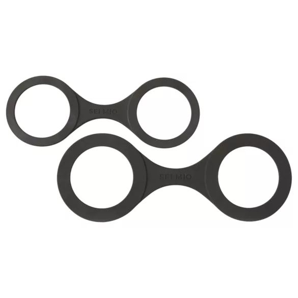Sei Mio - håndjern - silikone - M - sort