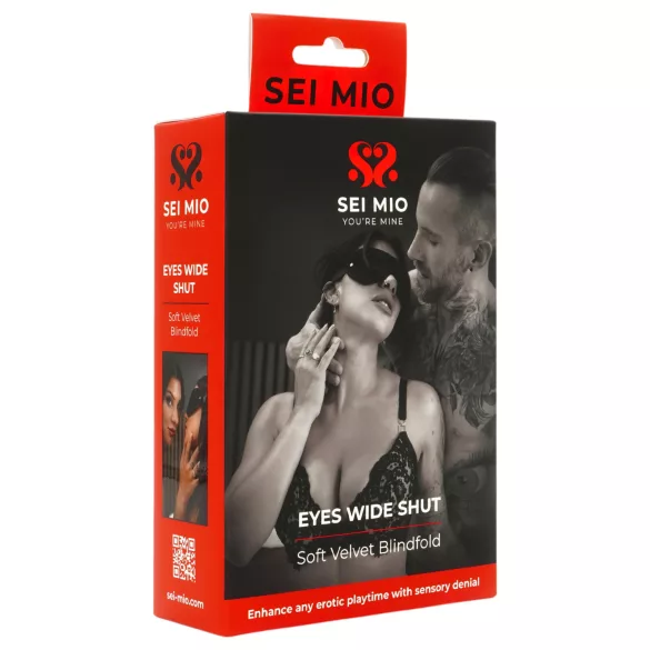 Sei Mio - øjenmaske - sort