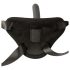 Sei Mio strap-on med sele - 12,5 cm (sort)