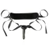 Sei Mio - strap-on dildo med harness - 15 cm - sort