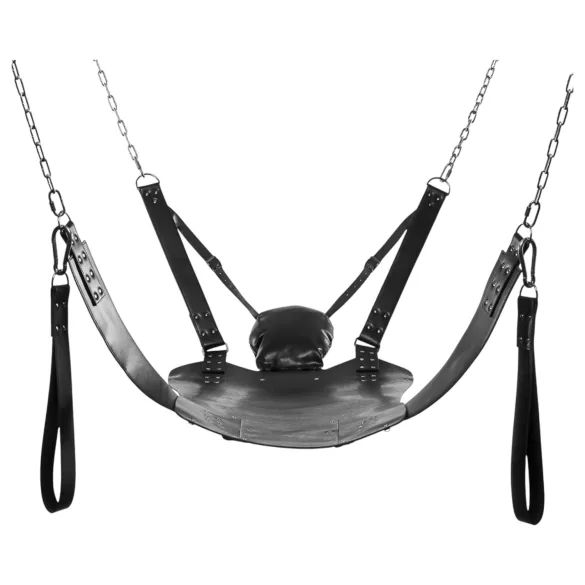 XR Brands - Sexgynge med stativ (sort)