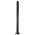 HOSED Rillet Slange 19 - sugekop anal dildo (sort)