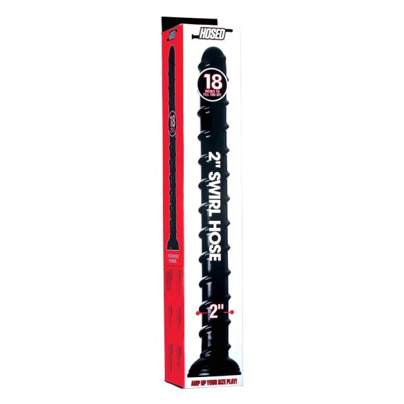 Hosed Swirl Tchick Anal Slange 18 - anal dildo (sort)