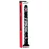 Hosed Swirl Tchick - analdildo - lang fleksibel - silikone/sort - 18 cm