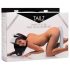 TAILZ - ræv hale anal plug og pandebånd (sort-hvid)