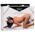 TAILZ - analplug med rævehale og hovedbånd - sort/hvid