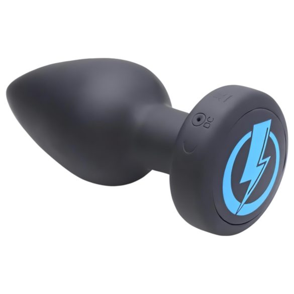 Zeus - trådløs E-Stim anal vibrator (sort)
