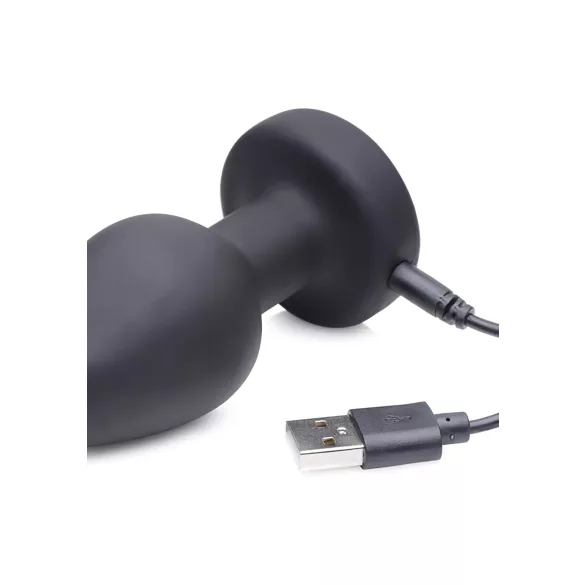 XR Brands - Zeus - trådløs E-stim analvibrator (sort)