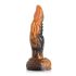 Creature Cocks Ravager - tekstureret silikone dildo - 20 cm (orange)