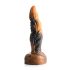Creature Cocks Ravager - tekstureret silikone dildo - 20 cm (orange)