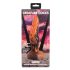 Creature Cocks Ravager - tekstureret silikone dildo - 20 cm (orange)