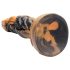 Creature Cocks Ravager - tekstureret silikone dildo - 20 cm (orange)