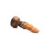 Creature Cocks Ravager - tekstureret silikone dildo - 20 cm (orange)