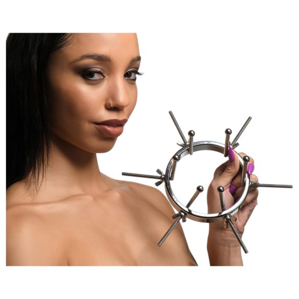 XR Brands Oculus - rustfrit stål dilator (sølv)