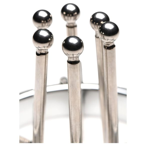 XR Brands Oculus - rustfrit stål dilator (sølv)