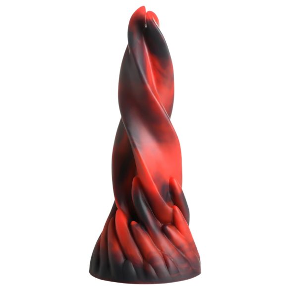 Creature Cocks Helvedskys - snoet silikonedildo - 19 cm (rød)