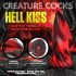 Creature Cocks Helvedskys - snoet silikonedildo - 19 cm (rød)