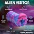 Creature Cocks Cyclone - Silikone alien vagina (lilla-pink)