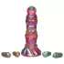 Creature Cocks Larva - ovipositor dildo - rumvæsen - silikone - regnbue