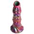 Creature Cocks Larve - rumvæsen dildo (regnbue)