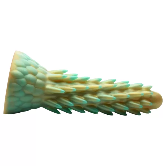 Creature Cocks Stegosaurus - dildo - realistisk dinosaur - silikone grøn 20cm