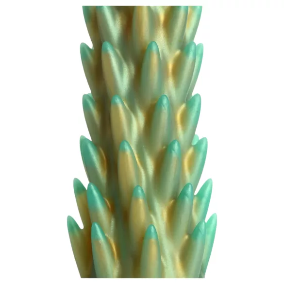 Creature Cocks Stegosaurus - dildo - realistisk dinosaur - silikone grøn 20cm