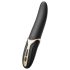 Zalo Eve - genopladelig, varmende roterende vibrator (sort)