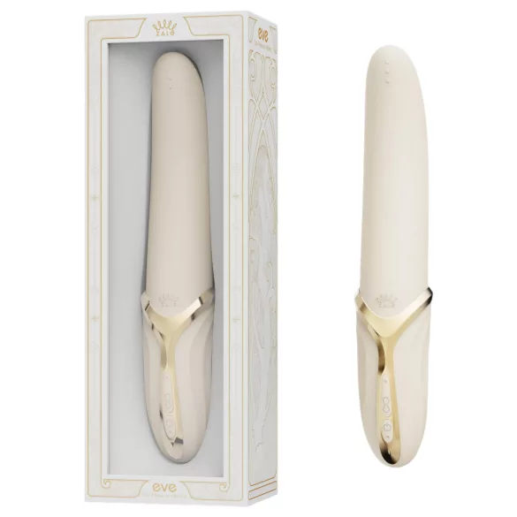 Zalo Eve - roterende opvarmet vibrator - genopladelig - hvid