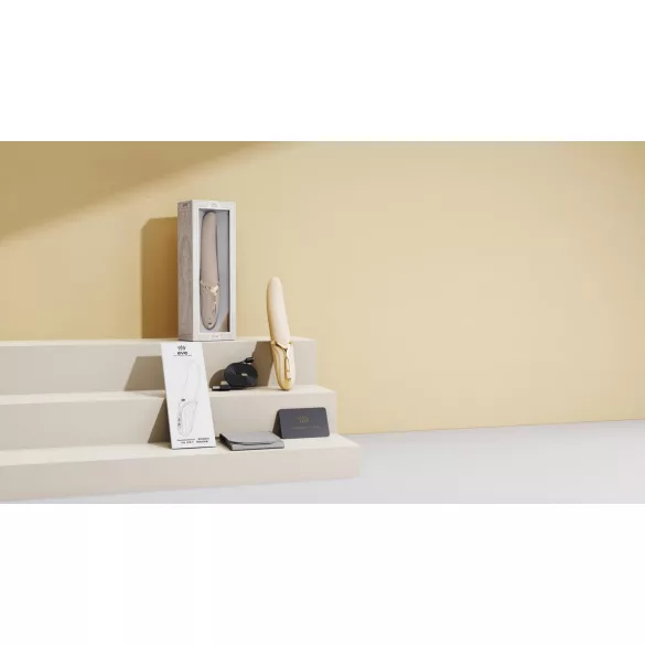 Zalo Eve - roterende opvarmet vibrator - genopladelig - hvid