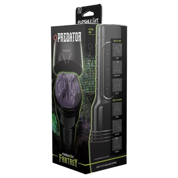 Fleshlight Fantasy Predator - fantasifuld kunstig vagina-masturbator (lilla)