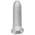 Fat Boy Ribbed penissleeve 15cm - hvid