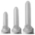 Perfect Fit - Fat Boy Micro Ribbed - penishylster (15 cm, hvid)
