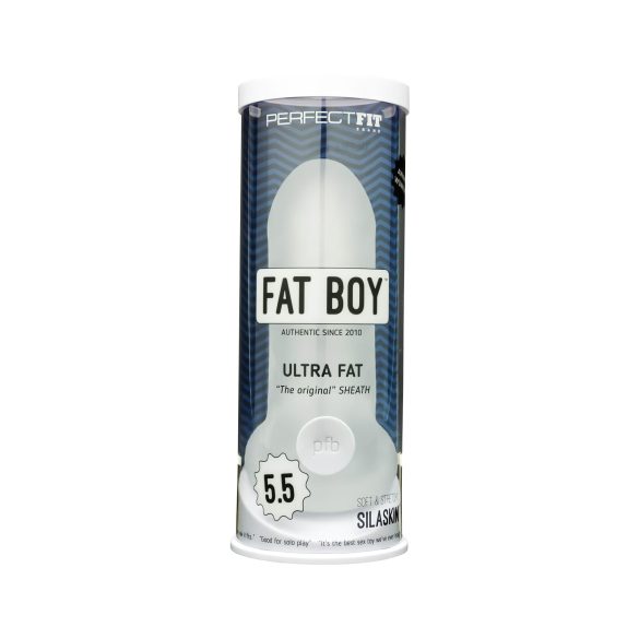 Fat Boy Original Ultra Fat - penisring (15 cm) - hvid