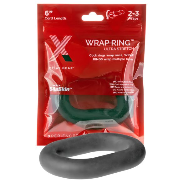 Perfect Fit Ultra Wrap 6 - tykk penisring - sort (15 cm)