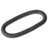 Perfect Fit - penisring - ekstra tykkelse - sort 30cm