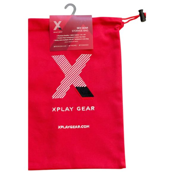 Perfect Fit Play Gear - opbevaringstaske til sexlegetøj (rød)