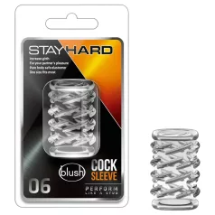 Stay Hard - penismanchet med mønster - gennemsigtig