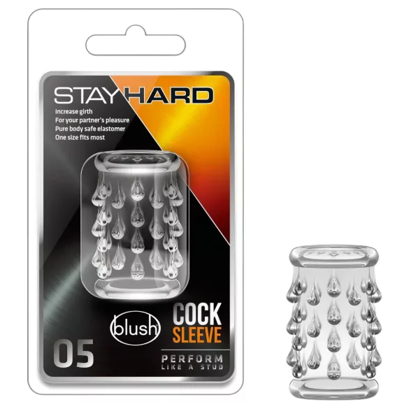 Stay Hard - penismanchet med kugler - transparent