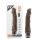 Dr. Skin Vibe No.6 - Livagtig vibrator (brun)