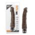 Dr. Skin Vibe No.6 - Livagtig vibrator (brun)
