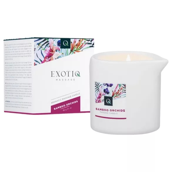 Exotiq Bamboo Orchids - massagelys (60 g)