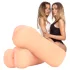S-Line Twins - realistisk kunstskede (hudfarvet) - 2 stk